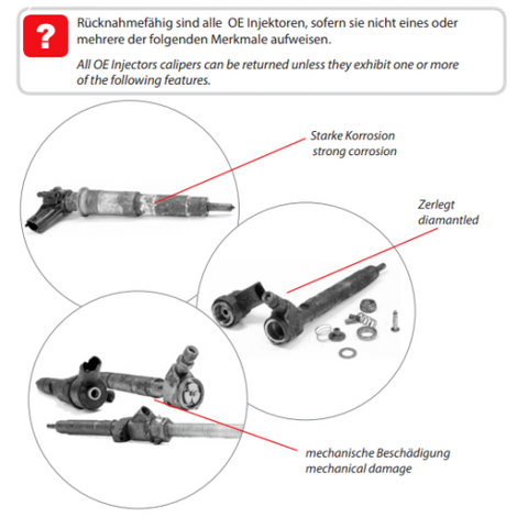 Injektor Injector Einspritzdüse DENSO Ford Transit 2.2 TDCI 6C1Q-9K546-AC +