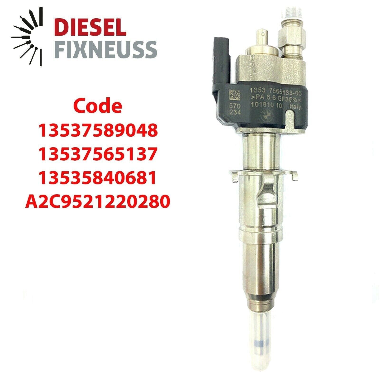 FUEL INJECTOR 13537589048-11 for BMW 1 3 5 6 Petrol N43 N53 ENGINES 13537565137