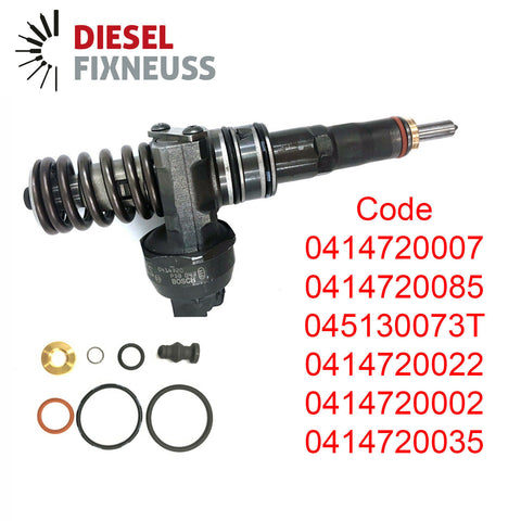 4x Bosch Injektor Pumpedüse Element Einspritzdüse 0414720007 1.4TDI 1.9TDI