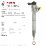 Einspritzdüse Kia Sportage 1.7 CRDi Diesel Injector 33800-2A610 0445110589 