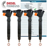 4x Injektor Audi VW TDI 04L130277BD 04L130277AN 28565336 28506046