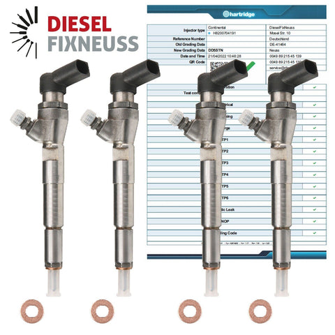 4x Injecteur Renault Nissan Dacia Mercedes 1,5 DCI 8200903034 VDO H8200704191