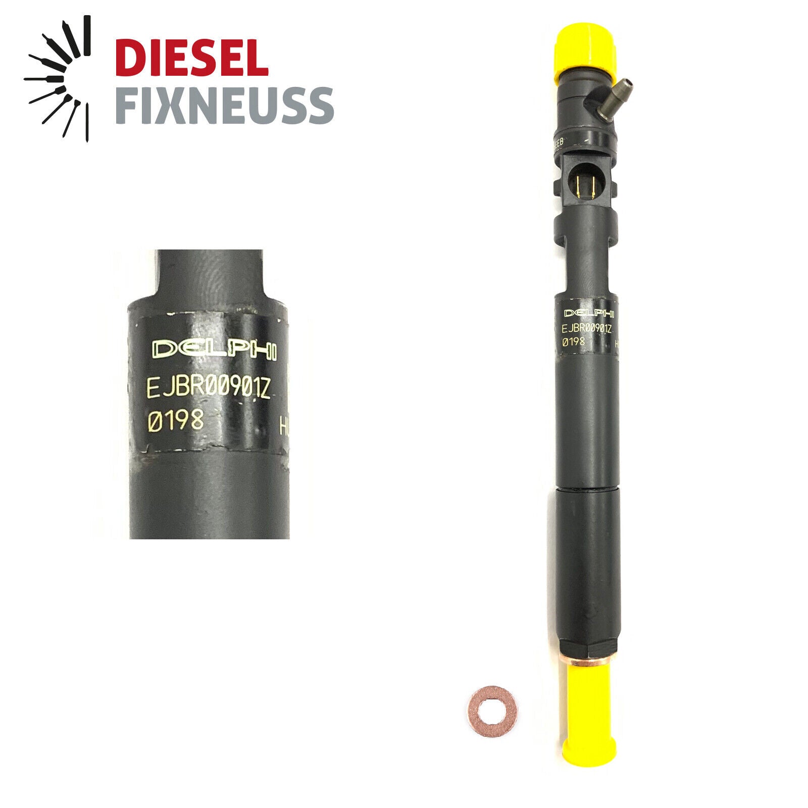 Injektor Einspritzdüse Injector Kia Hyundai 2.9 CRDI EJBR02801D R02801D DELPHI