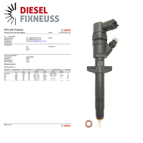 Bosch Einspritzdüse 0445110084 Injektor Renault Laguna Espace 2.2 dCi 0986435173