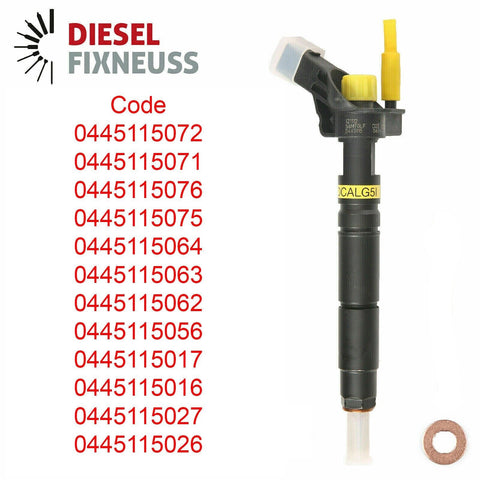 Injecteur 0445115027 0445115064 Mercedes A6420700587 A6420701387 A6420701887