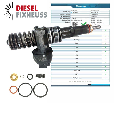 4X VW 1.4 1.9 TDi BNM BLS PUMPEDÜSE ELEMENT 038130073AG ­038130079GX