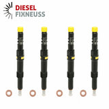 4x Einspritzdüse Ford Mondeo 2,0 TDCI 3S7Q9K546BB 1307448 EURO3 EJDR00501Z