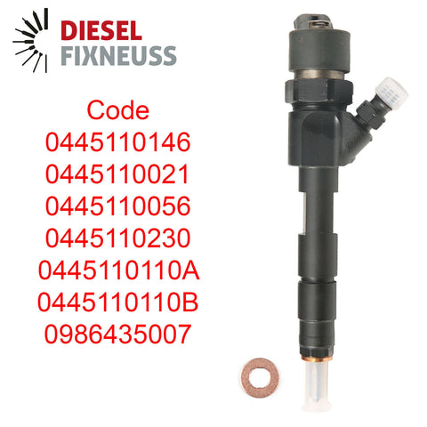 RENAULT TRAFIC VIVARO 1 9 DCI RECONDITIONED DIESEL FUEL INJECTOR 0445110146