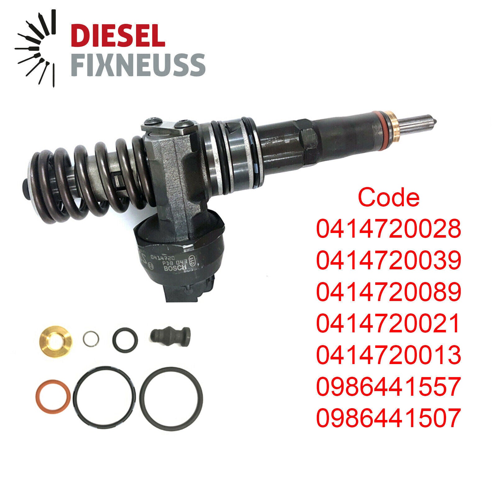 Bosch Injektor Pumpe Düse Einheit PDE 0414720039 038130073AL VAG 1,9TDi ASZ ARL