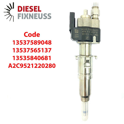 4x Injector Injection Valve VDO 13537589048 13537565137 N43 N53 BMW Petrol