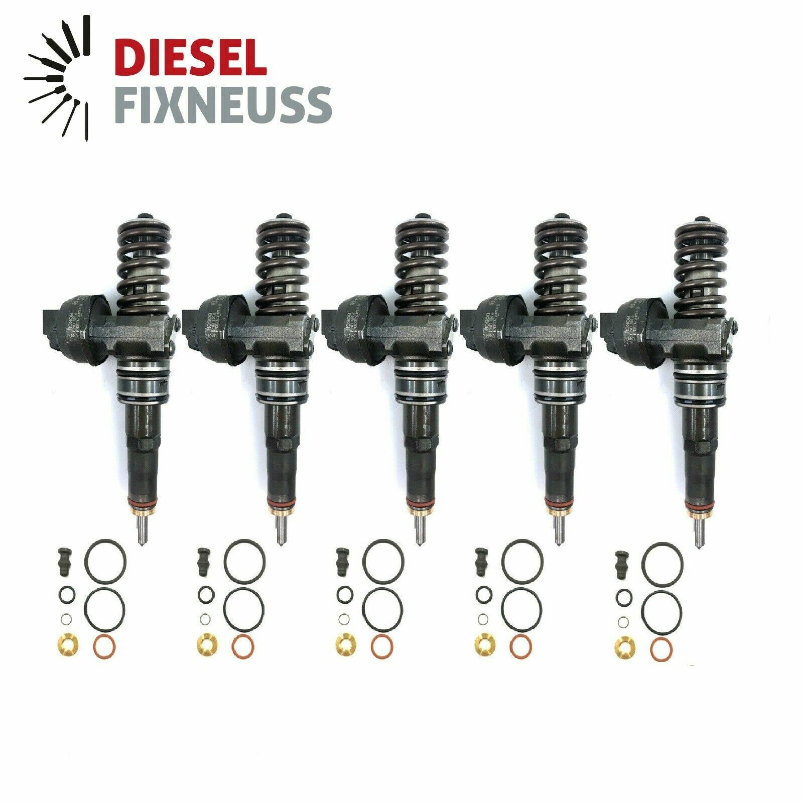 5x Pumpedüse Pumpe Düse Einheit VW Bosch 0414720309 07Z130073N 07Z130073NX