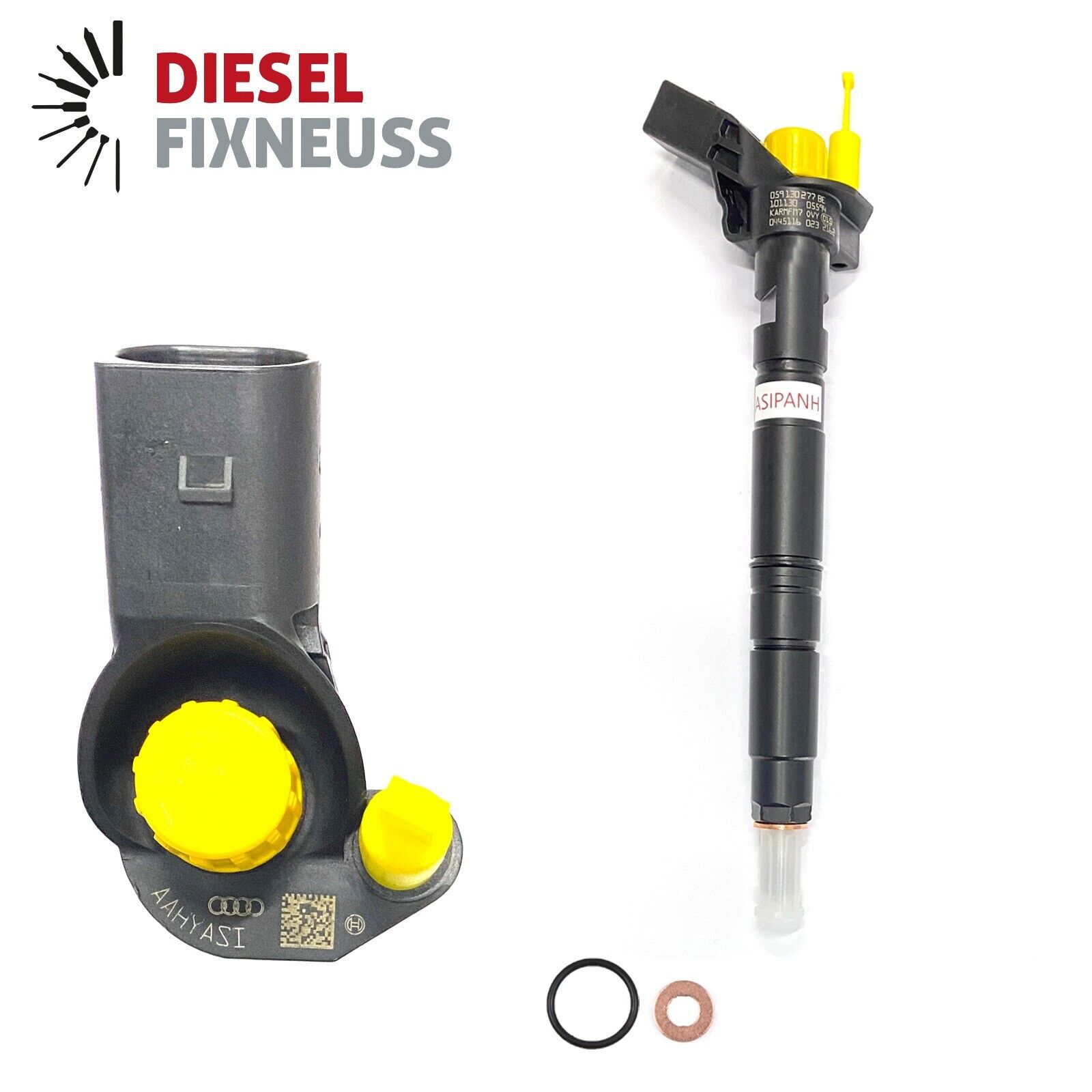 Bosch Einspritzdüse 0445116023 Injektor Audi A6 Q5 Q7 2.7 3.0 TDI VW 0986435357