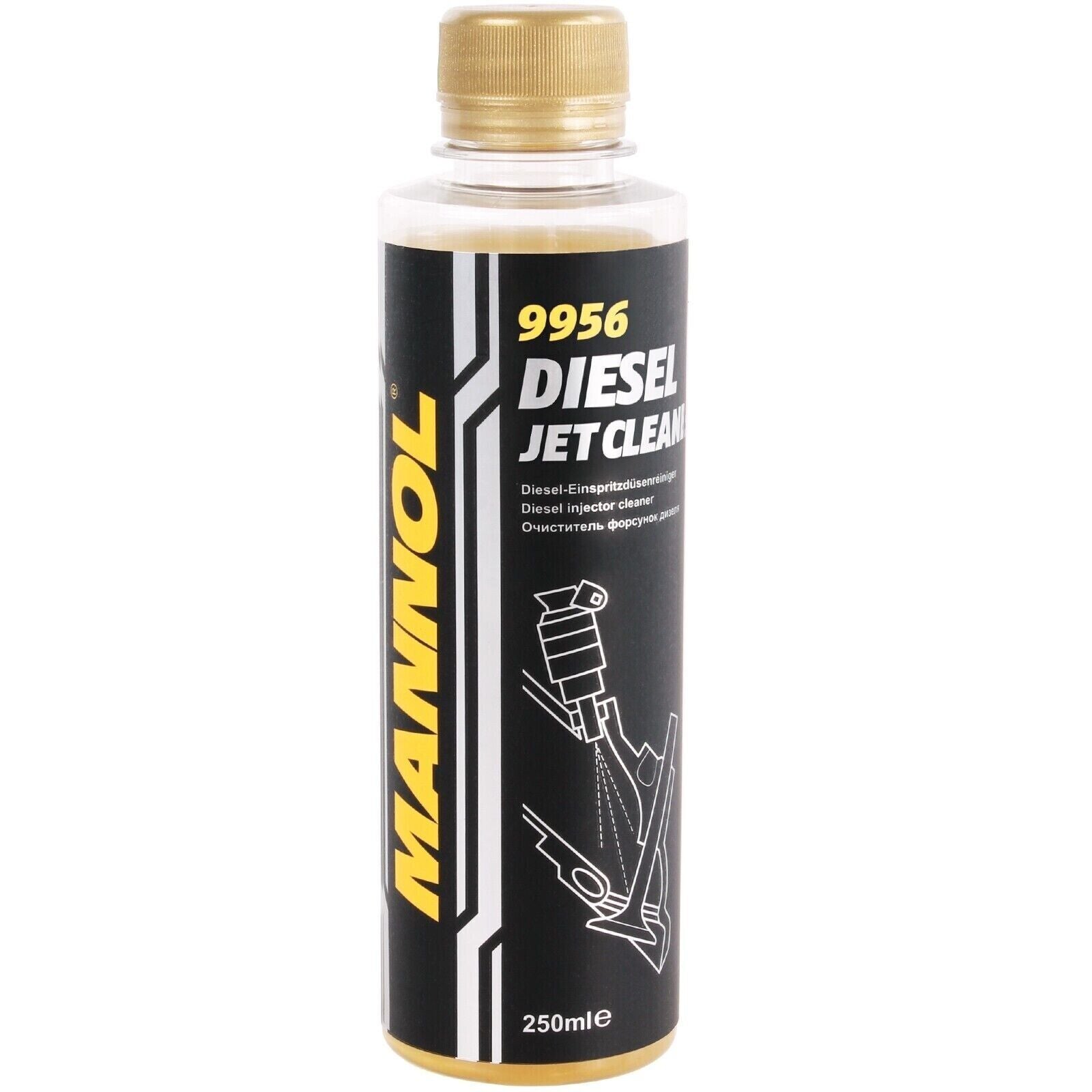 Einspritzdüsen Reiniger 5 X 250 ml MANNOL 9956 Motor Diesel Additiv Kraftstoff