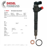 4x Einspritzdüse 0445110573 0445110574 A6510703187 Mercedes Benz CDI