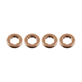4x Kupfer Injektor Dichtring 13x7,7x2,5 mm – Injektor Dichtung