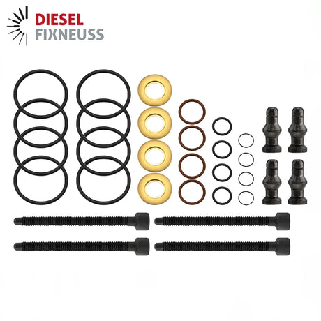 4x WHT003179 Injektorschraube + 1417010997 Injektor Dichtungen PD Diesel