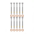 10x Zylinderschraube und 15×7.15×3.0 mm Dichtringe Einspritzdüse für Mercedes