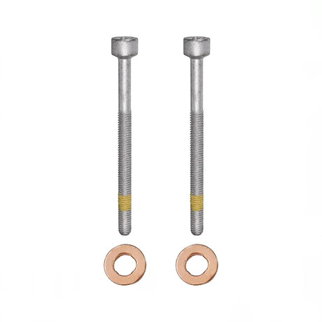 2x Zylinderschraube und 15×7.15×3.0 mm Dichtringe Einspritzdüse für Mercedes