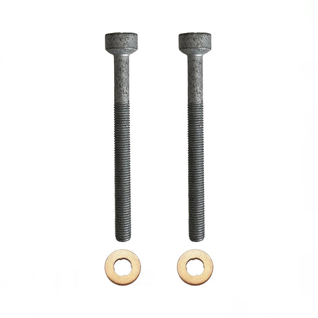 2x SCHRAUBE EINSPRITZDÜSENHALTER +15×7.15×1.5 mm DICHTRING FÜR MERCEDES