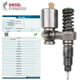 BEBE2A00001 Delphi Iniettore Land Rover Discovery II Defender 2.5 Td5