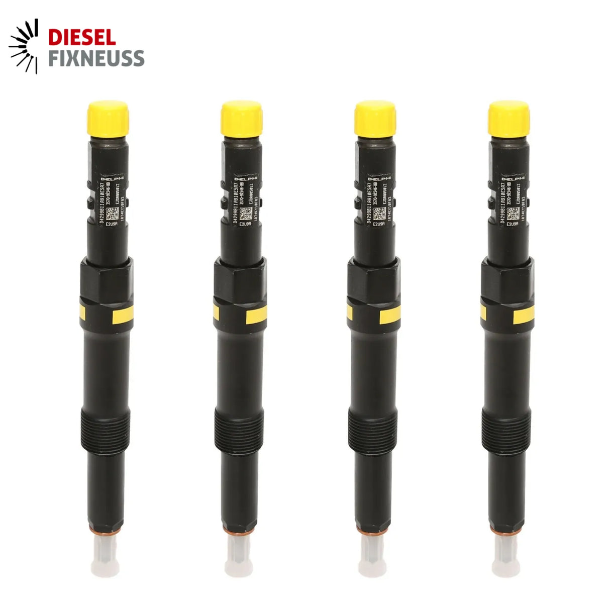 4x EINSPRITZDÜSE FORD MONDEO JAGUAR X TYPE 2.0 DIESEL Injektor EJDR00504Z