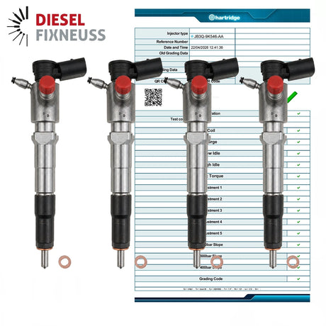 4x Einspritzdüse FORD TRANSIT MK8 2.0 CUSTOM ECOBLUE FOCUS VDO 2215551 JB3Q9K546AA