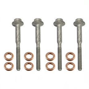 4x Dehnschrauben WHT003187 und 13×7.7×2.5 mm Kupferdichtring 1.6 TDI