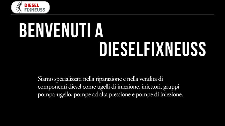 Siamo specializzati nella riparazione e nella vendita di componenti diesel come ugelli di iniezione, iniettori, gruppi pompa-ugello, pompe ad alta pressione e pompe di iniezione.