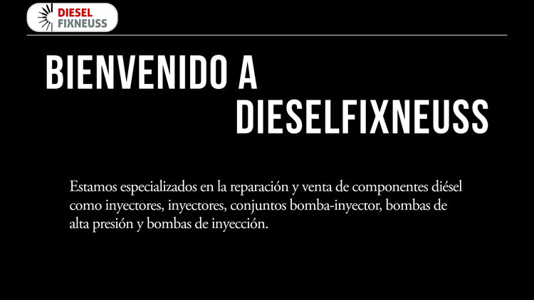 Estamos especializados en la reparación y venta de componentes diésel como inyectores, inyectores, conjuntos bomba-inyector, bombas de alta presión y bombas de inyección.