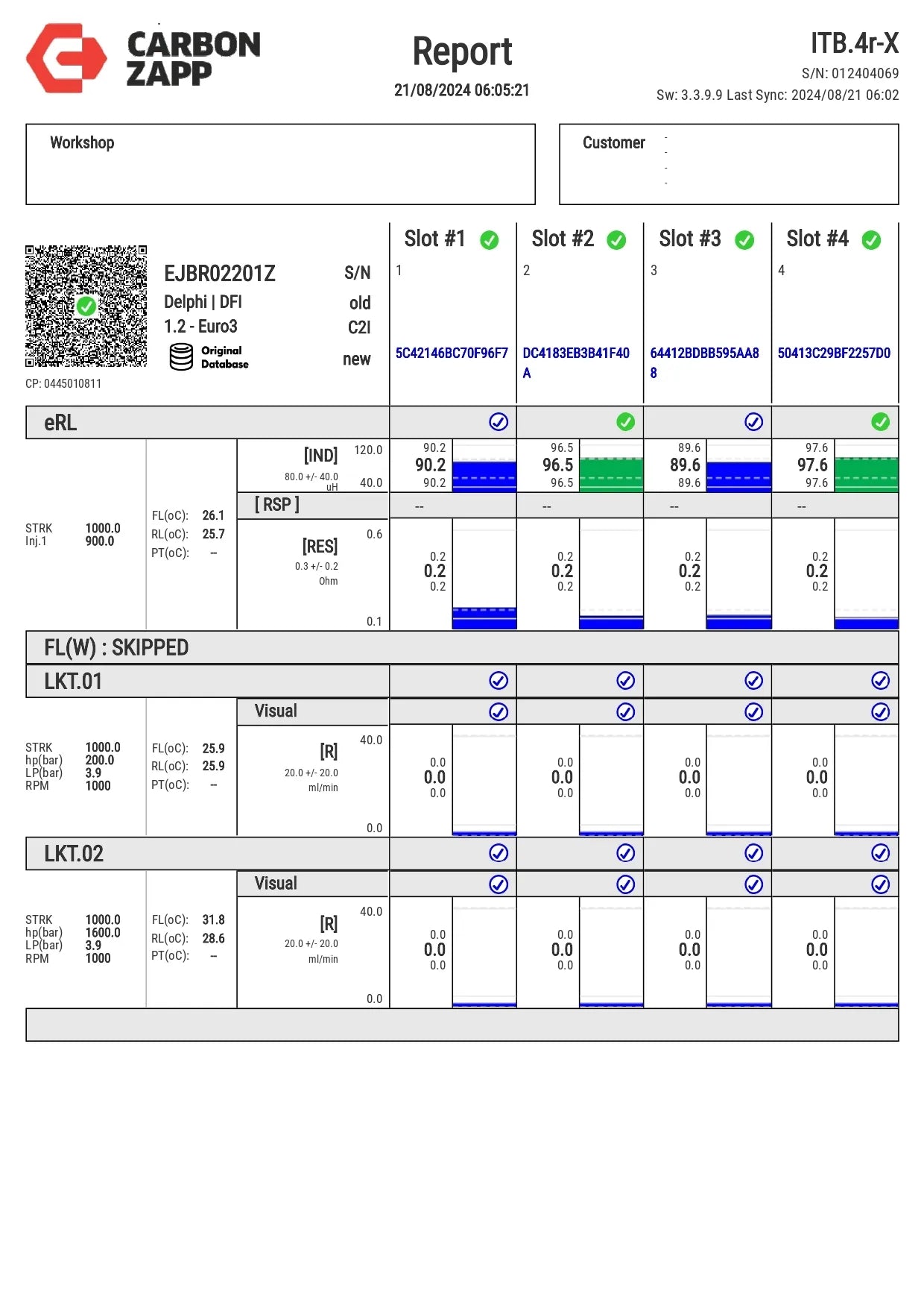 Einspritzdüse 1,8 TDCI EJBR01601Z Ford Focus Transit Connect 90/101/116PS