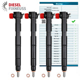 4x EMBR00203D Inyector Hyundai 1.4 CRDi i30 226648 Inyector 338002A780 66kW